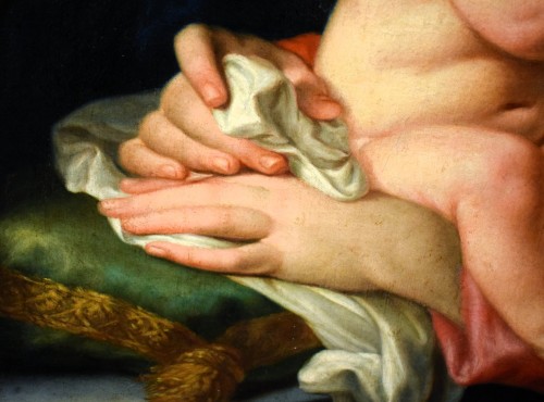 Antiquités - La Vierge à l'Enfant - Atelier de Carlo Cignani (1628 – 1719)